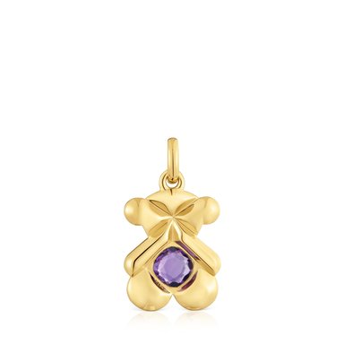 COLGANTE PLATA 1ªLEY BAÑO AMATISTA OSO