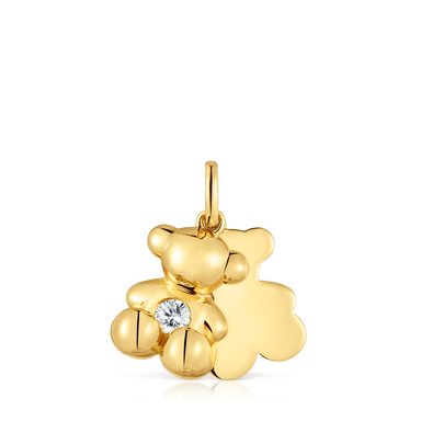 COLGANTE PLATA 1ªLEY BAÑO LGD 0.24CT G VS