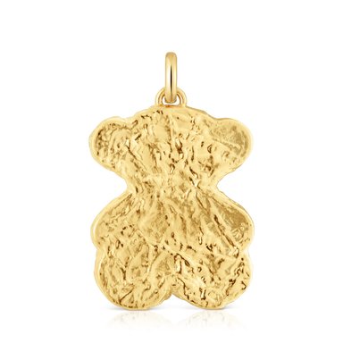 COLGANTE TOUS PLATA 1ªLEY BAÑO OSO 29MM