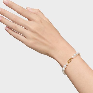PULSERA TOUS HOLD OVAL DE ORO AMARILLO - 6
