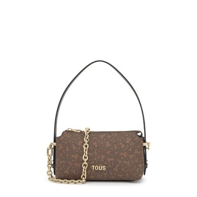 MINI BOLSO KAOS MINI LINES MARRÓN