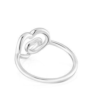 ANILLO SORTIJA DE PLATA CORAZON FLECHAZO - 3