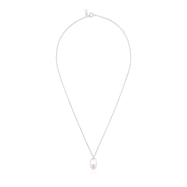 COLLAR COLGANTE DE PLATA 15MM GEMA - 2