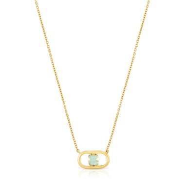 COLLAR DE PLATA CAMILLE CON BAÑO DE ORO