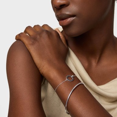 PULSERA CADENA TOUS STRAIGHT DE PLATA - 5