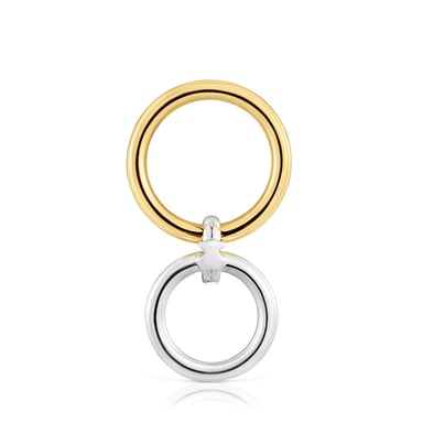 DIJE TOUS STRAIGHT CON BAÑO DE ORO - 4