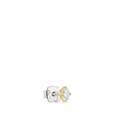 ARETES INDIVIDUAL ACERO ORO 14K 0.15CT - 2
