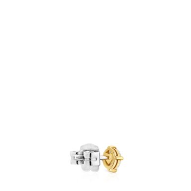 ARETES INDIVIDUAL ACERO ORO 14K 0.15CT - 3