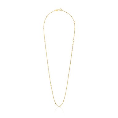 COLLAR  BAÑO ORO DE 18 KT SOBRE PLATA BASICS - 2
