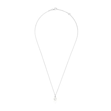COLLAR CORTO DE PLATA Y PERLA CULTIVADA 6.5 MM - 2
