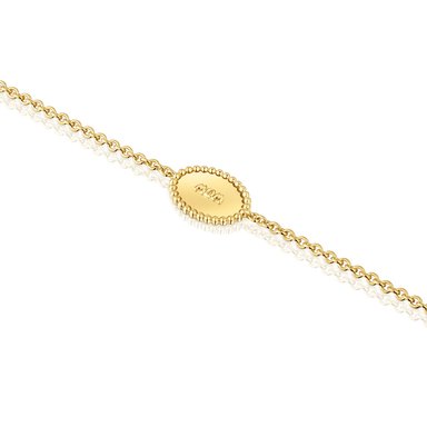 PULSERA PLATA 1ªLEY BAÑO PLACA MOM 17CM - 3