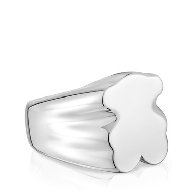 ANILLO SELLO DE PLATA OSO 15 MM SWEET DOLLS - 2