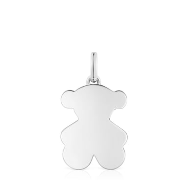 COLGANTE PLATA 1ªLEY OSO 22MM - 1