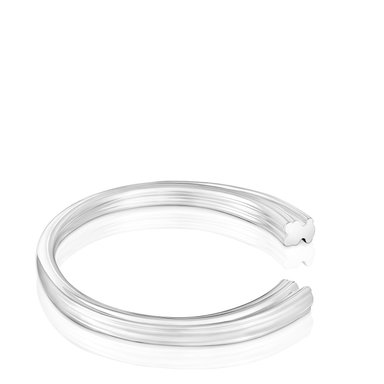 PULSERA ESCLAVA DE PLATA Y MOTIVO OSO TOUS 1950 - 2