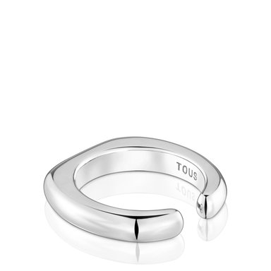 ANILLO ABIERTO DE PLATA LINE - 2