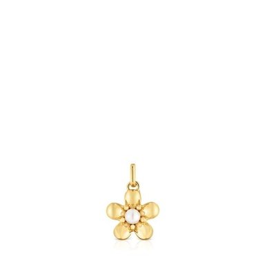 COLGANTE ORO 1ªLEY FLOR PERLA 10MM - 1