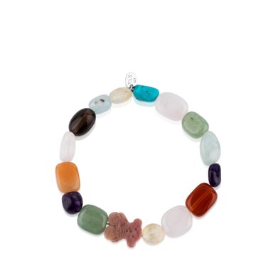 PULSERA PLATAMULTI GEMAS - 3