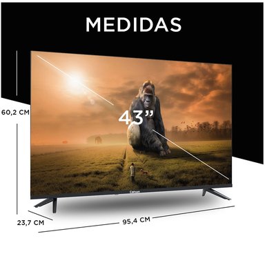 TELEVISOR SMART TV CAIXUN FULL HD 43" C43V1FR - 4