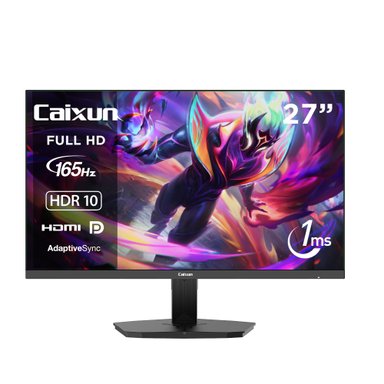 MONITOR GAMER CAIXUN C27F4F 27" FULL HD PLANA PANEL IPS 165HZ 1MS - 1