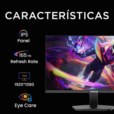 MONITOR GAMER CAIXUN C27F4F 27" FULL HD PLANA PANEL IPS 165HZ 1MS - 2