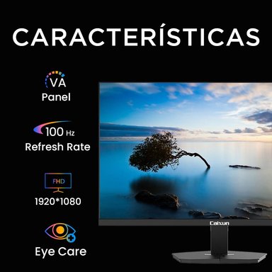 MONITOR FULL HD CAIXUN 27" C27F2F PLANA PANEL VA 100HZ 14MS - 2