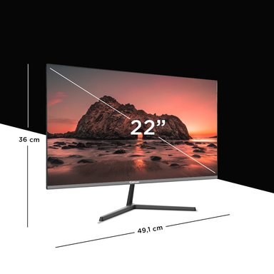MONITOR CAIXUN 22' C22X3F PLANA FULL HD PANEL IPS 75HZ 14MS - 4
