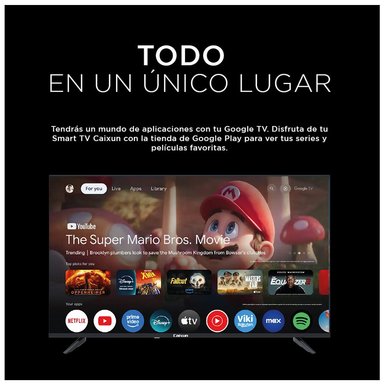 SMART TV CAIXUN 65” UHD GOOGLE TV C65V1UG - 2