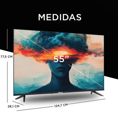 SMART TV CAIXUN 55” UHD GOOGLE TV - 4