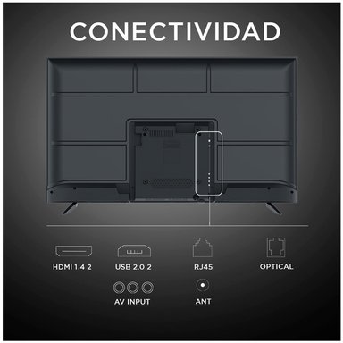 SMART TV CAIXUN LED 55' UHD 4K GOOGLE TV C55K4UG - 2