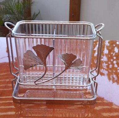 PORTA CUBIERTOS 2 DIVISIONES MULTIUSO