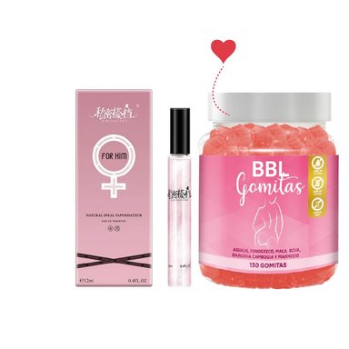GOMITAS DE BBL + PERFUME DE FEROMONAS MUJER