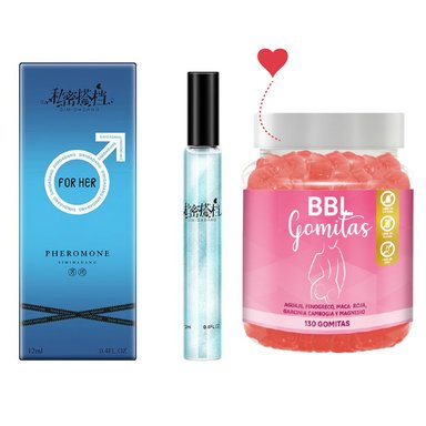 GOMITAS DE BBL + PERFUME PARA HOMBRES FEROMONAS