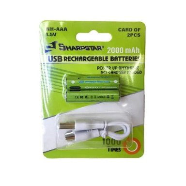 PILAS RECARGABLES SHAPSTAR AAA