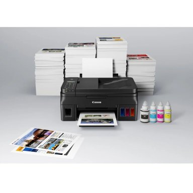 IMPRESORA MULTIFUNCIONAL CANON G4110 WIFI FAX ADF USB - 4
