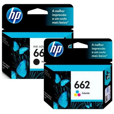 KIT TINTA HP NEGRO 46 TRICOLOR ORIGINAL