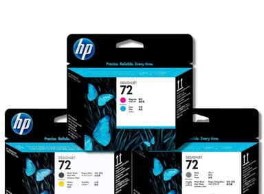 KIT CABEZAL HP 72 MATE BLACK/AMARILLO GRAY/PHOTO BLACK MAGENTA/CIAN