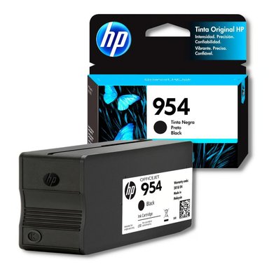 CARTUCHO HP 954 NEGRO TINTA L0S59AL GENUINO