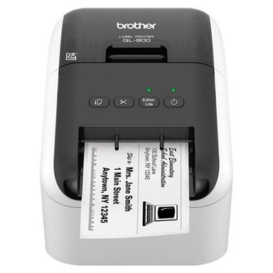ETIQUETADORA BROTHER QL-800 IMPRESORA TERMICO USB - 2