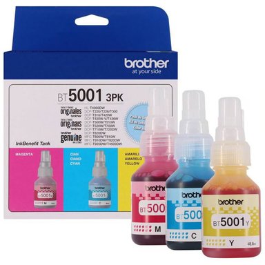COMBO TINTA BROTHER MULTICOLOR 3PK-TANK DCP-T310W T510W T710W