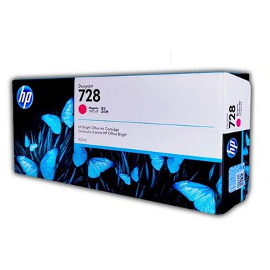 TINTA HP F9K16A MAGENTA 728 T730/T830 300ML