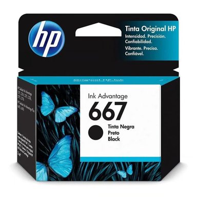 TINTA HP 3YM79AL NEGRO 667 DJ 2775 / 4175 ORIGINAL