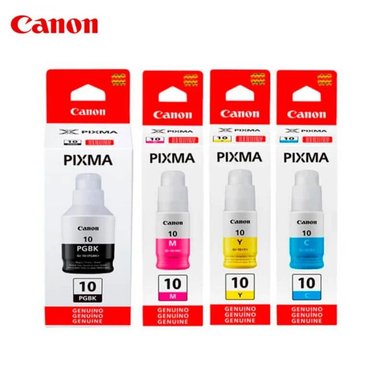 TINTA CANON GI-10 MULTICOLOR KIT 4 BOTELLAS