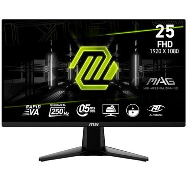 MONITOR MSI GAMER MAG 255XFV 05M GTG FHD 250HZ - 1
