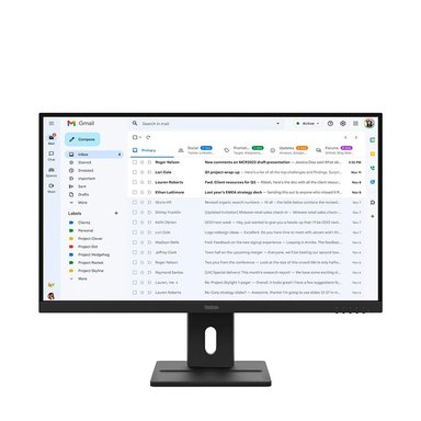 MONITOR LENOVO THINKVISION E27-40, 27' WLED/FHD/IPS/HDMI X1/DP X1/VGA X1 - 1