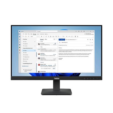 MONITOR PLANO LENOVO THINKVISION S24-4E, 23.8' WLED FHD IPS/HDMI/VGA - 1