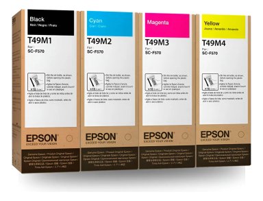 PACK DE TINTA EPSON T49M1 T49M2 T49M3 T49M4 B - C - Y - M - 1