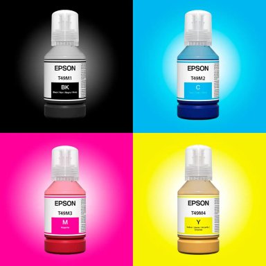 PACK DE TINTA EPSON T49M1 T49M2 T49M3 T49M4 B - C - Y - M - 3
