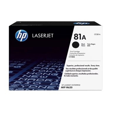 TONER HP 81A NEGRO CF281A MFP M630 105K PAG - 1