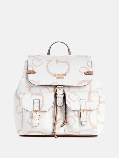MOCHILA GUESS BLANCA IRIDESSA