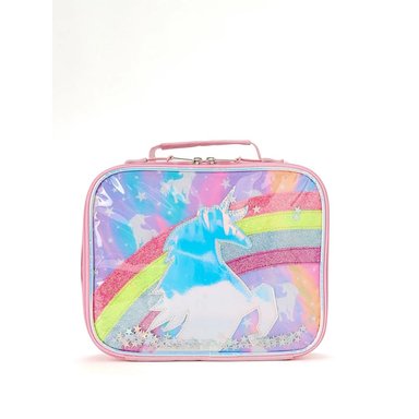 MOCHILA MULTICOLOR ESCOLAR LONCHERA Y AURICULARES UNICORNIO SET 3 PIEZAS SCHOOLYARD VIBES OFICIO - 3